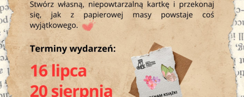 Warsztaty z czerpania papieru